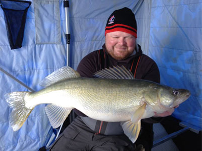 Lake Fishing Saskatchewan Winter