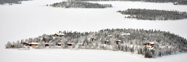 Scott Lake Lodge Winter Time