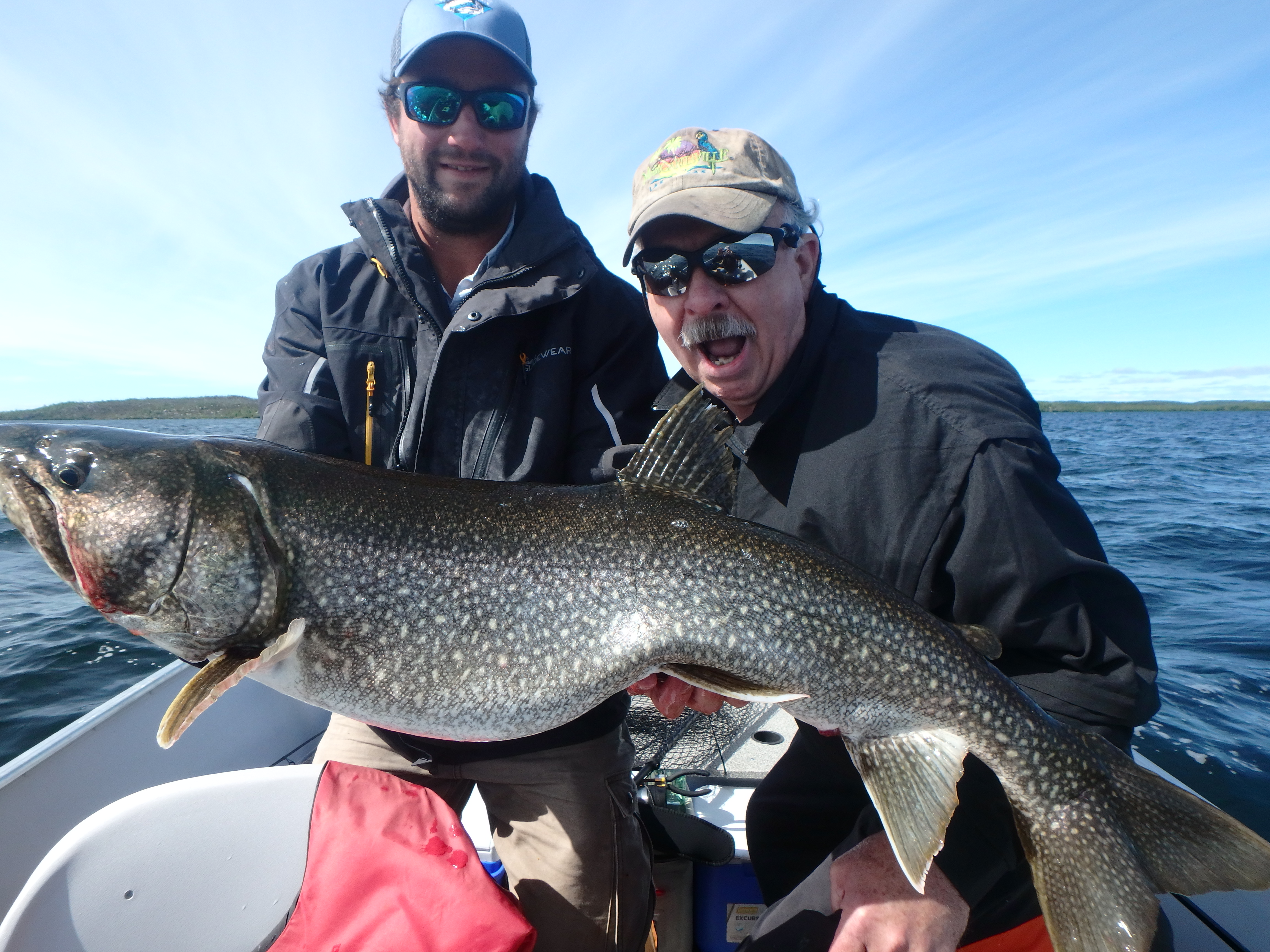 More trout action Lake Trout Fishing Saskatchewan