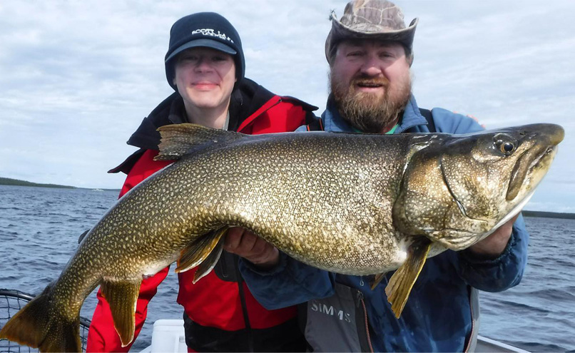 Trophy Lake Trout Fishing at Scott Lake Lodge 