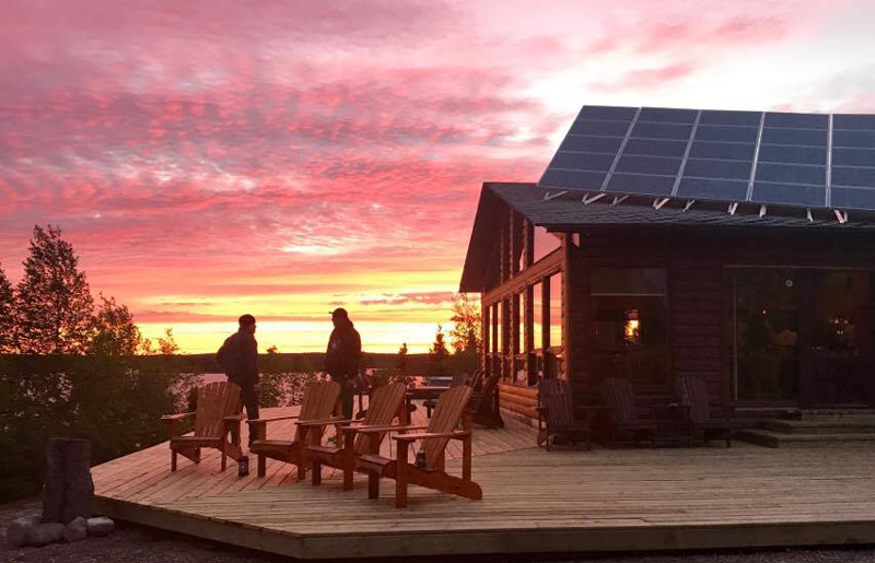 lodge_sunset